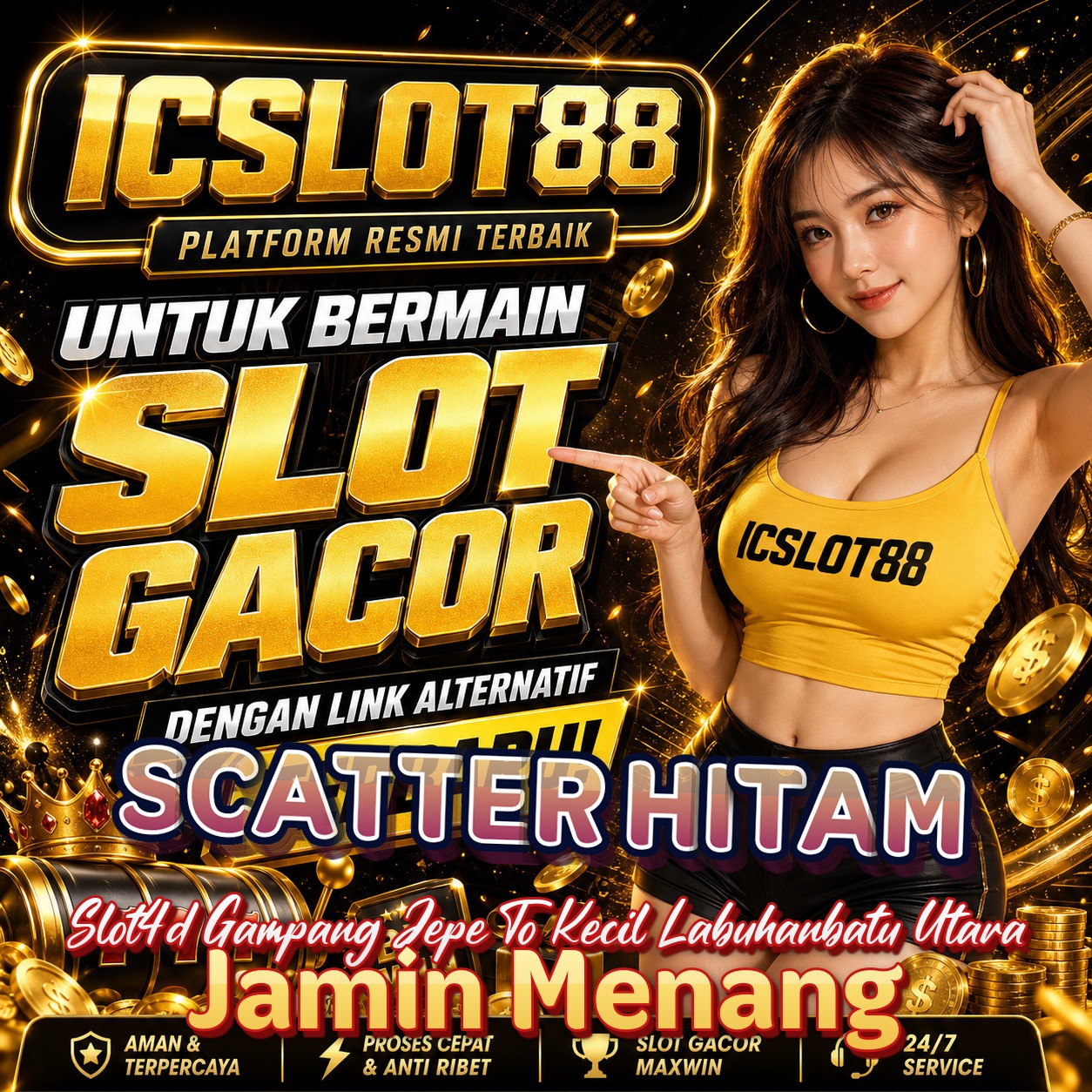 SCATTER HITAM
